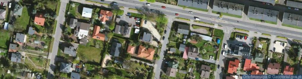 Zdjęcie satelitarne Filtrowa ul.