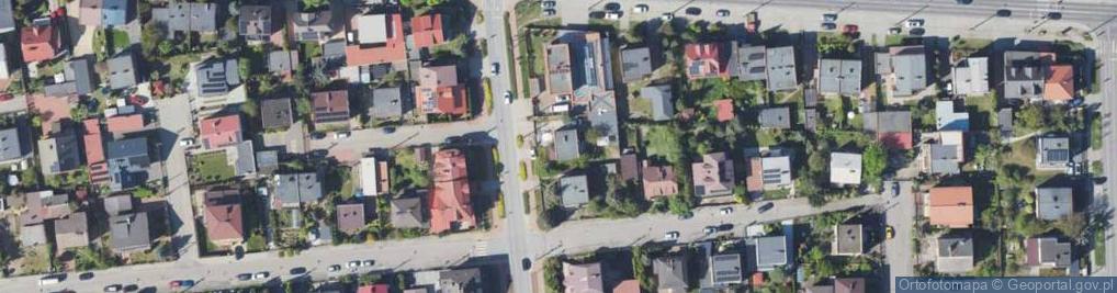 Zdjęcie satelitarne Filtrowa ul.