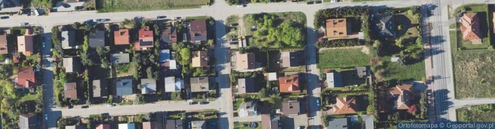 Zdjęcie satelitarne Fiołkowa ul.