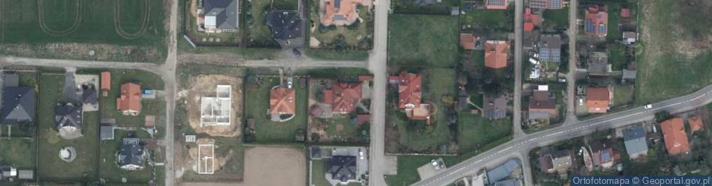 Zdjęcie satelitarne Fiołkowa ul.