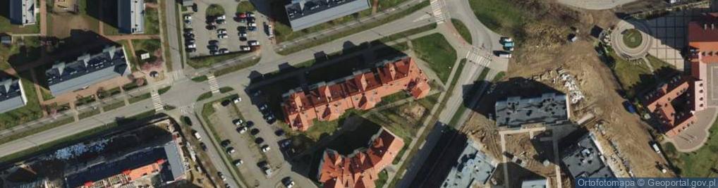 Zdjęcie satelitarne Fieldorfa-Nila Augusta Emila, gen. ul.