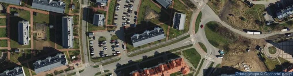 Zdjęcie satelitarne Fieldorfa-Nila Augusta Emila, gen. ul.