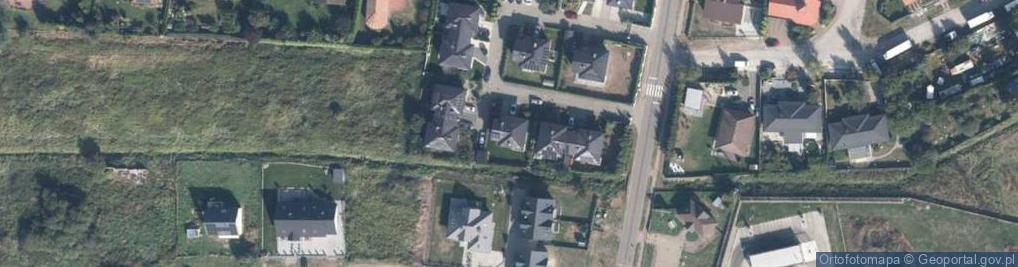 Zdjęcie satelitarne Fiołkowa ul.