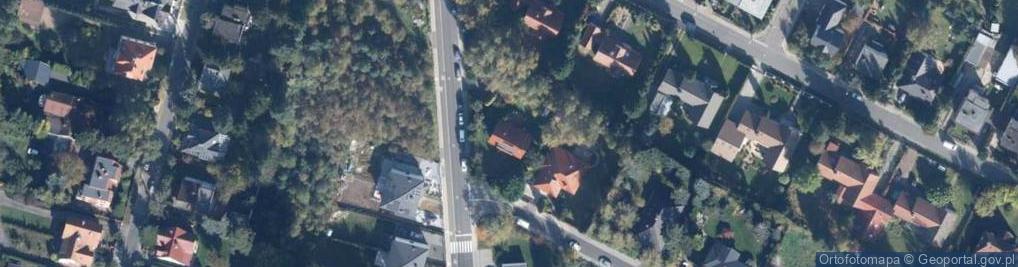Zdjęcie satelitarne Fiołkowa ul.