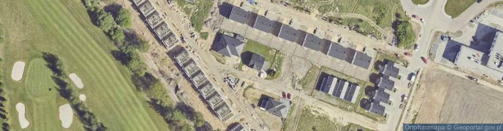 Zdjęcie satelitarne Fiołkowa ul.