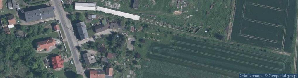 Zdjęcie satelitarne Fiołkowa ul.