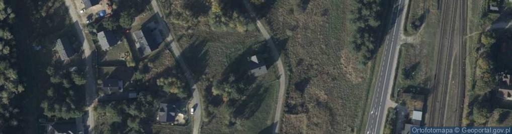 Zdjęcie satelitarne Fioletowa ul.