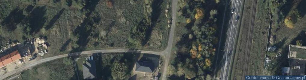 Zdjęcie satelitarne Fioletowa ul.