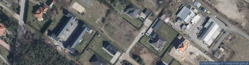 Zdjęcie satelitarne Fiołkowa ul.