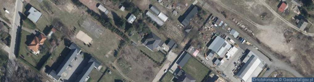 Zdjęcie satelitarne Fiołkowa ul.