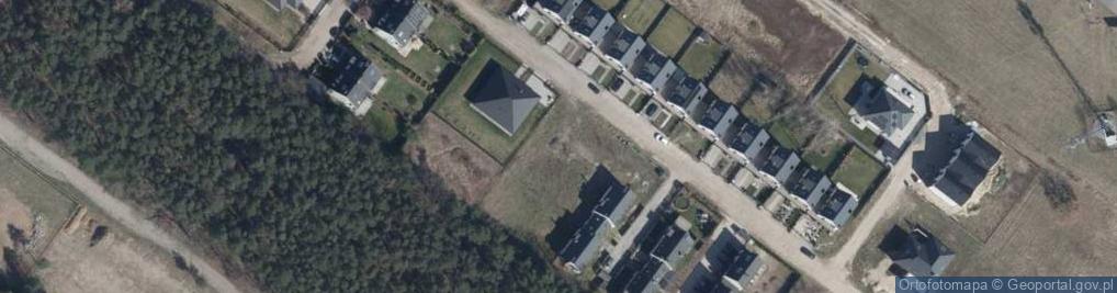 Zdjęcie satelitarne Fiołkowa ul.