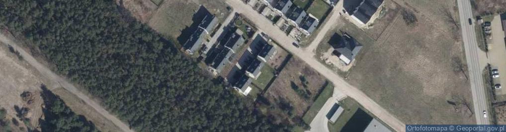 Zdjęcie satelitarne Fiołkowa ul.