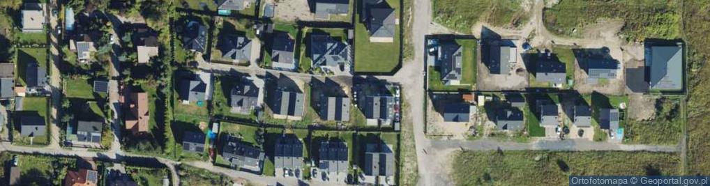 Zdjęcie satelitarne Fiołkowa ul.