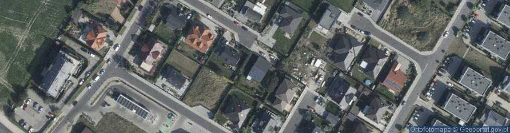 Zdjęcie satelitarne Fiołkowa ul.