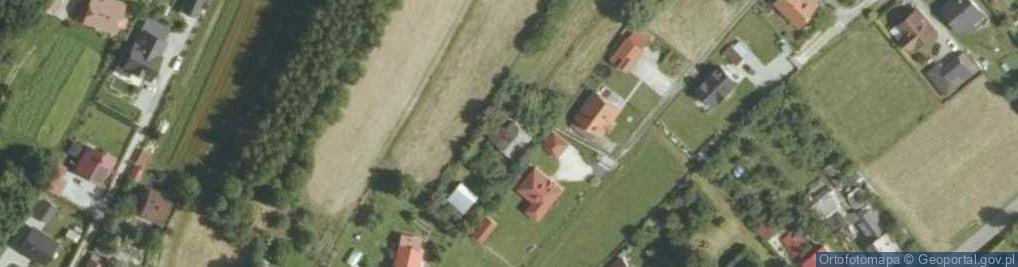 Zdjęcie satelitarne Fiołkowa ul.
