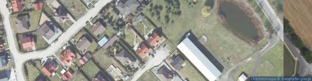 Zdjęcie satelitarne Fiołkowa ul.