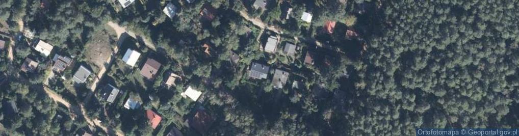 Zdjęcie satelitarne Fiołkowa ul.