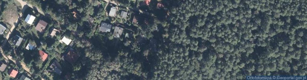 Zdjęcie satelitarne Fiołkowa ul.