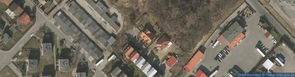 Zdjęcie satelitarne Fiołkowa ul.