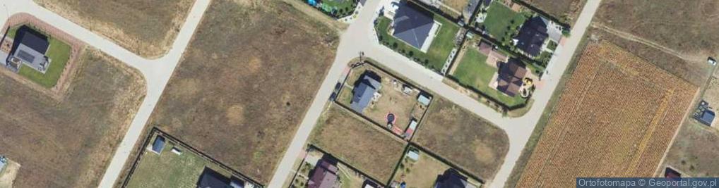 Zdjęcie satelitarne Fiołkowa ul.