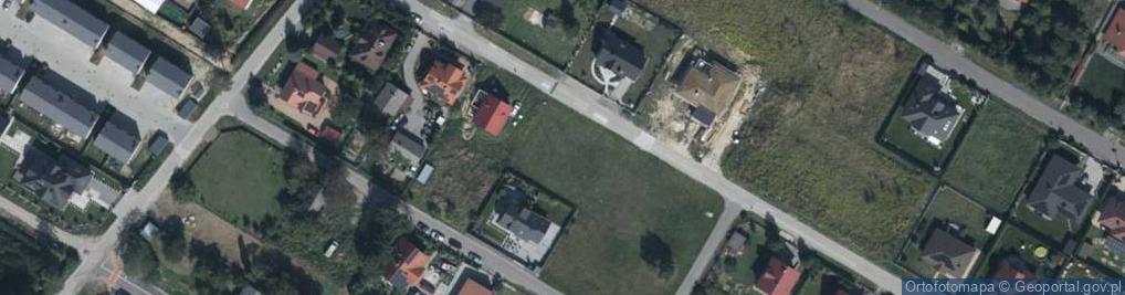 Zdjęcie satelitarne Fiołkowa ul.