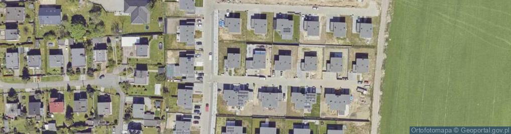 Zdjęcie satelitarne Fiołków ul.