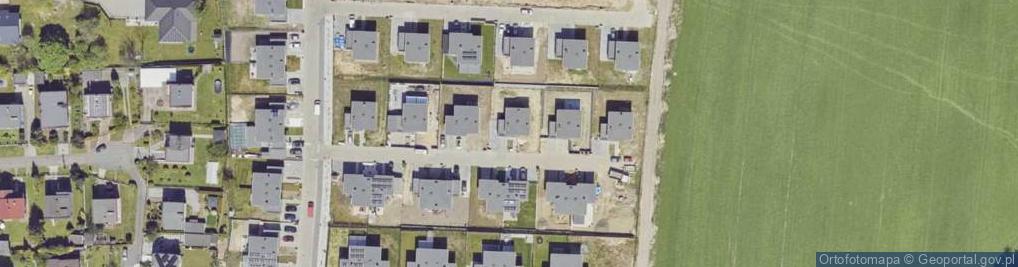 Zdjęcie satelitarne Fiołków ul.