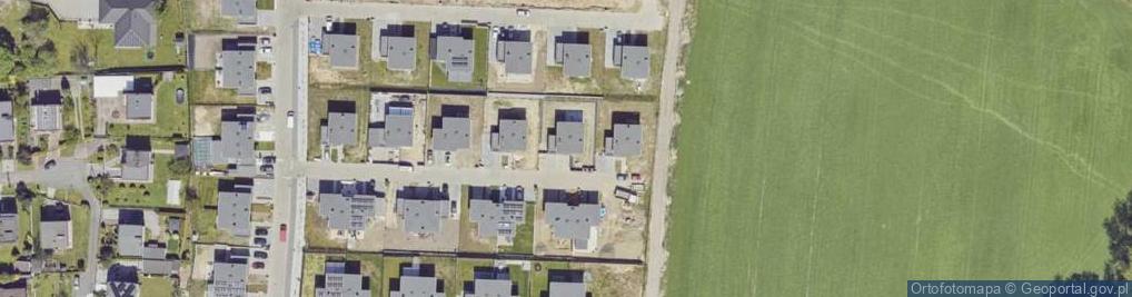Zdjęcie satelitarne Fiołków ul.