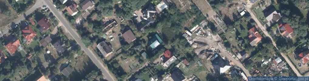 Zdjęcie satelitarne Fiołkowa ul.