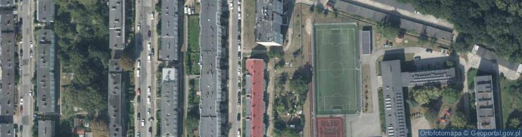 Zdjęcie satelitarne Fieldorfa-Nila Augusta Emila, gen. ul.