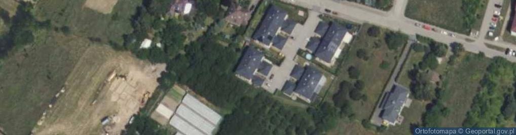 Zdjęcie satelitarne Fiołkowa ul.