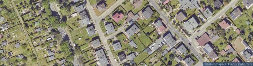 Zdjęcie satelitarne Fiołków ul.