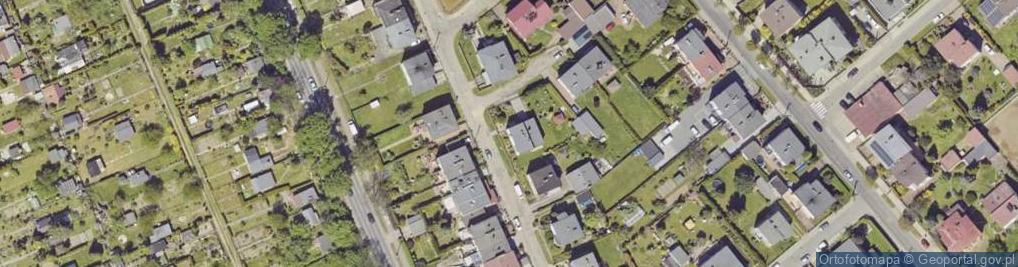 Zdjęcie satelitarne Fiołków ul.