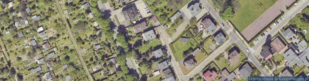Zdjęcie satelitarne Fiołków ul.