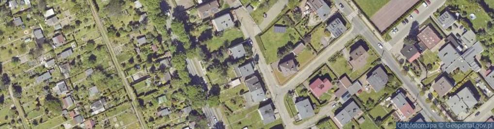 Zdjęcie satelitarne Fiołków ul.