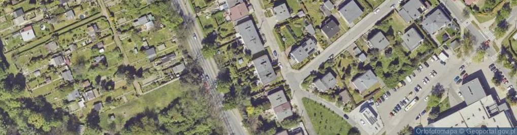 Zdjęcie satelitarne Fiołków ul.