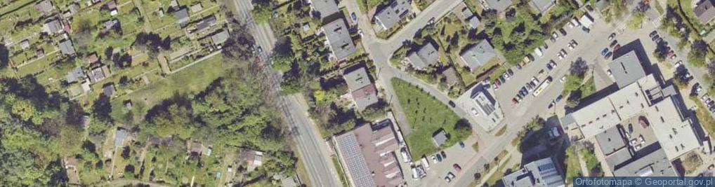Zdjęcie satelitarne Fiołków ul.