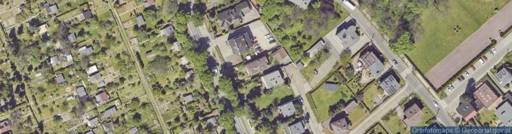 Zdjęcie satelitarne Fiołków ul.