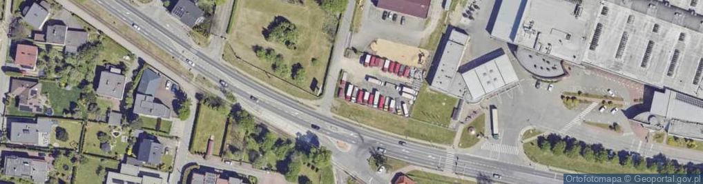 Zdjęcie satelitarne Fiołków ul.