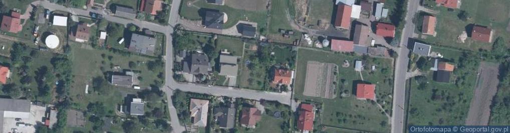 Zdjęcie satelitarne Fiołkowa ul.