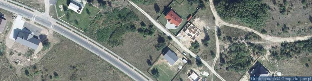 Zdjęcie satelitarne Fiołkowa ul.