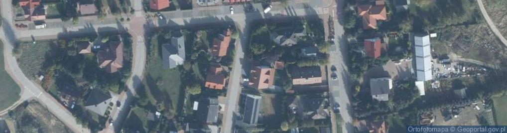 Zdjęcie satelitarne Fiołkowa ul.