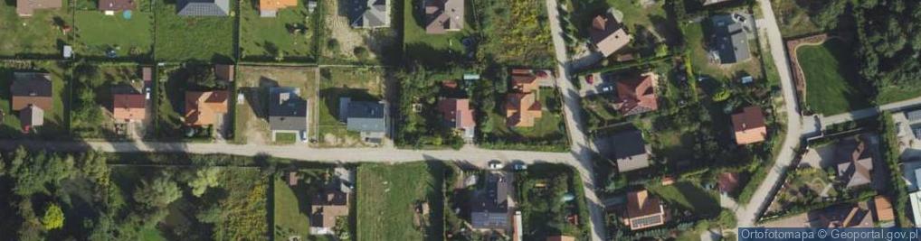 Zdjęcie satelitarne Fiołkowa ul.