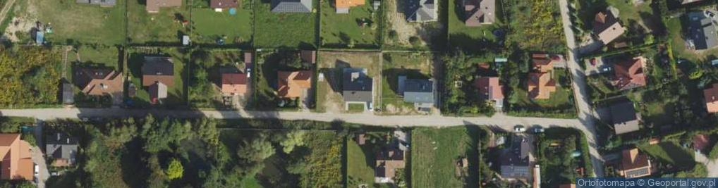 Zdjęcie satelitarne Fiołkowa ul.