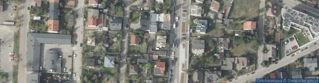 Zdjęcie satelitarne Fieldorfa-Nila Augusta Emila, gen. ul.