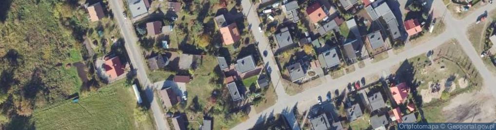 Zdjęcie satelitarne Fiołkowa ul.