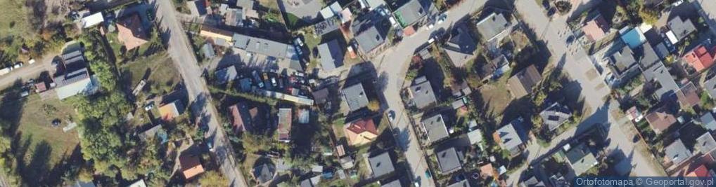 Zdjęcie satelitarne Fiołkowa ul.