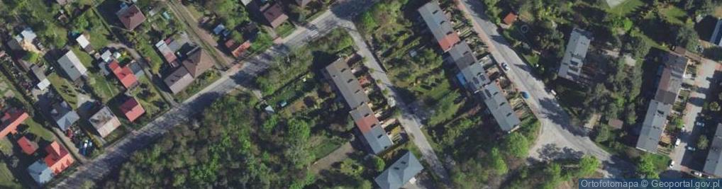 Zdjęcie satelitarne Filtrowa ul.