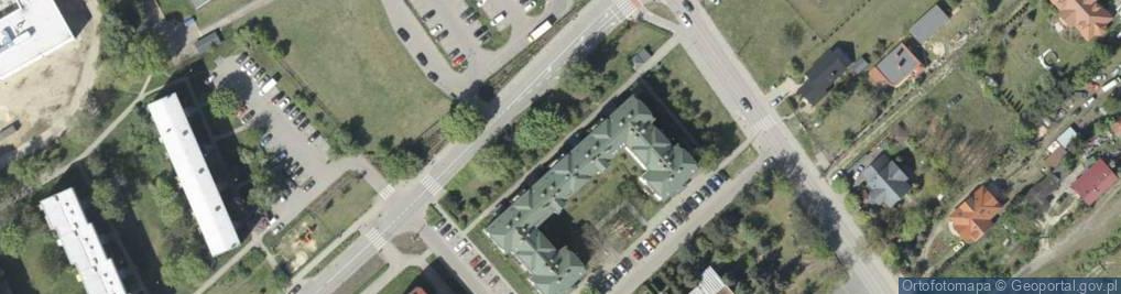 Zdjęcie satelitarne Fieldorfa-Nila Augusta Emila, gen. ul.