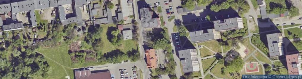 Zdjęcie satelitarne Floriańska ul.